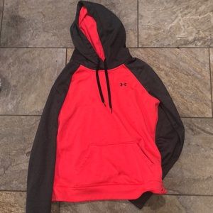 Cute under armor semi tight fitting hoodie